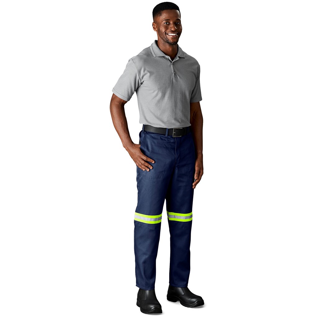 Trade Polycotton Pants - Reflective Legs - Yellow Tape - Image 2