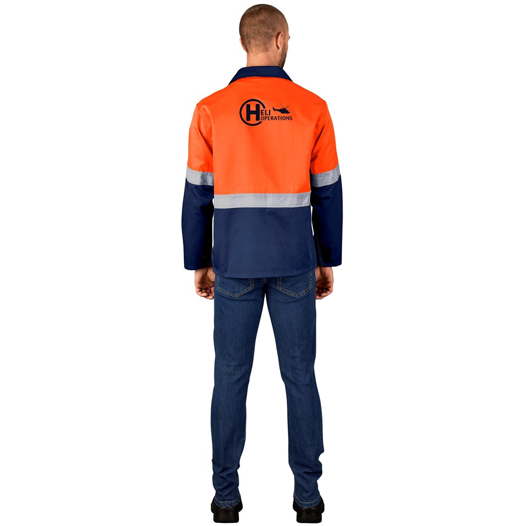 Traffic Premium Two-Tone Hi-Viz Reflective Jacket - Image 9