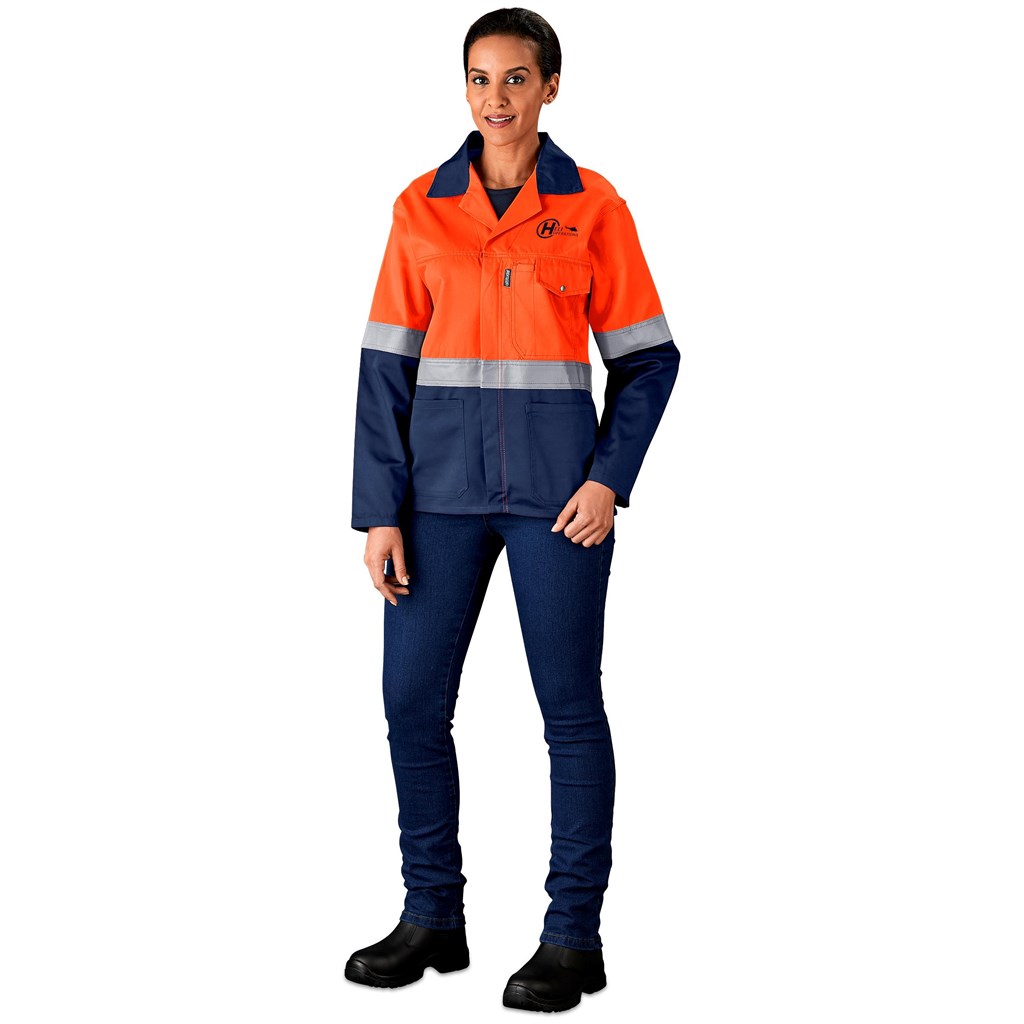 Traffic Premium Two-Tone Hi-Viz Reflective Jacket - Image 27