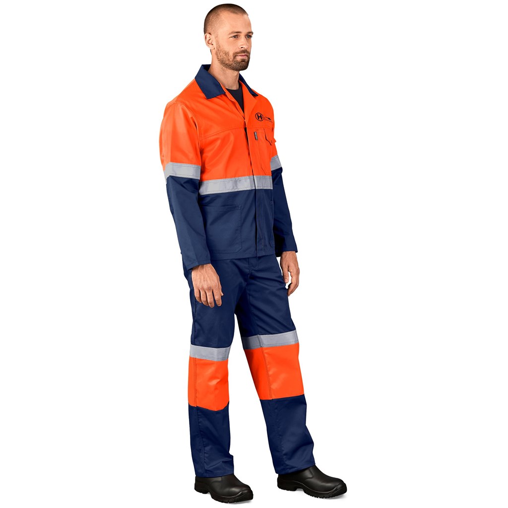 Traffic Premium Two-Tone Hi-Viz Reflective Jacket - Image 17
