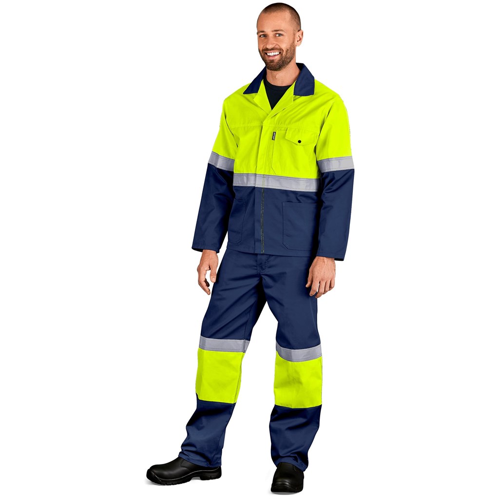 Traffic Premium Two-Tone Hi-Viz Reflective Jacket - Image 18