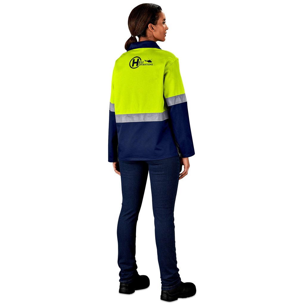 Traffic Premium Two-Tone Hi-Viz Reflective Jacket - Image 8