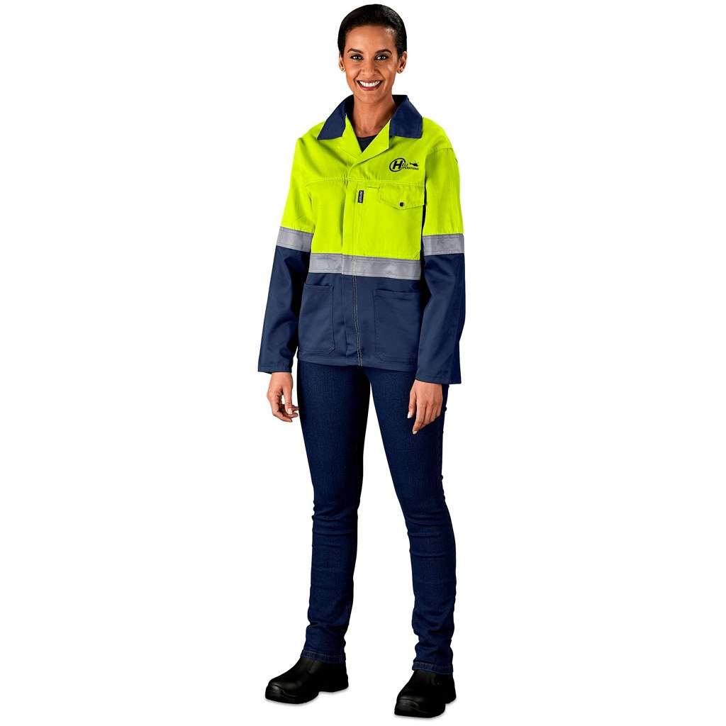 Traffic Premium Two-Tone Hi-Viz Reflective Jacket - Image 26