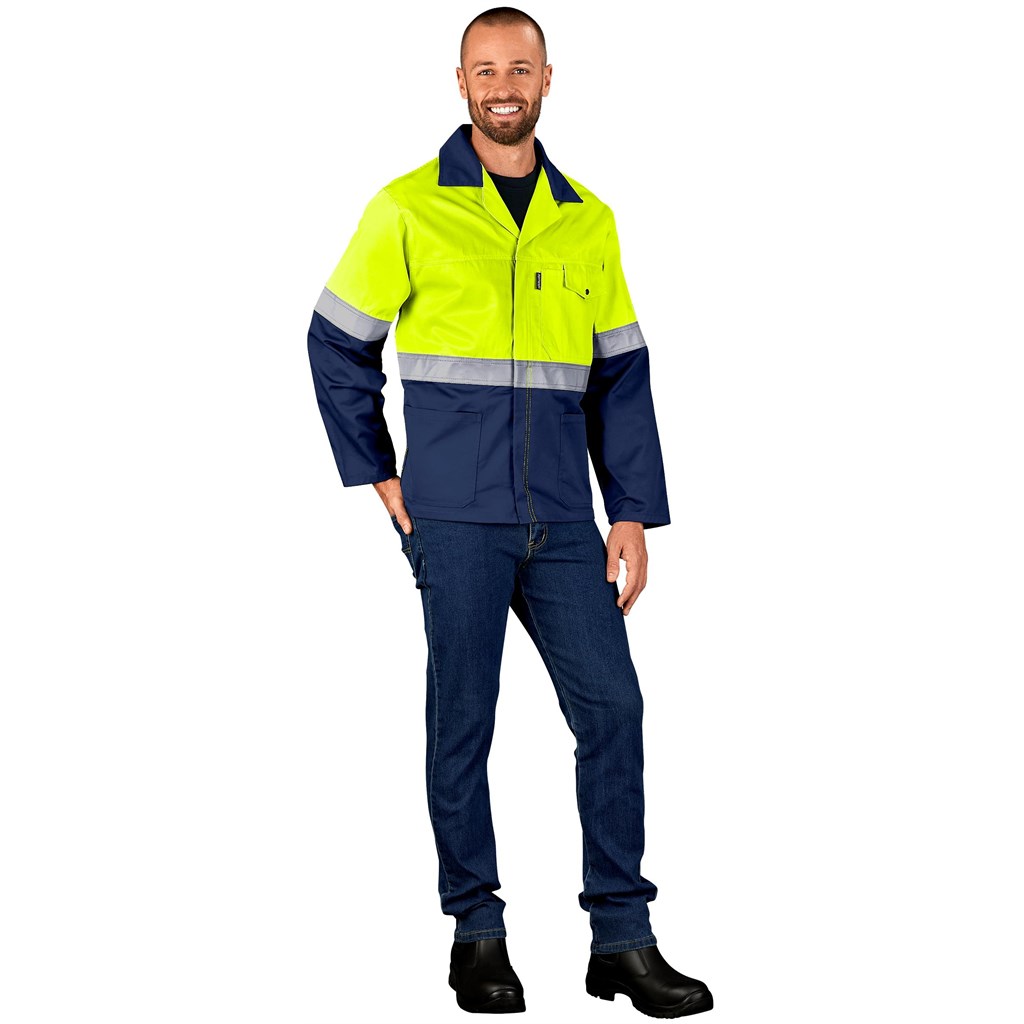 Traffic Premium Two-Tone Hi-Viz Reflective Jacket - Image 30