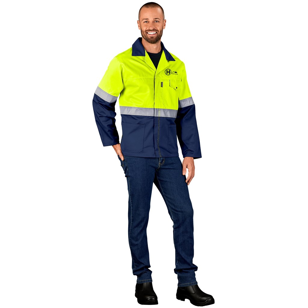 Traffic Premium Two-Tone Hi-Viz Reflective Jacket - Image 2