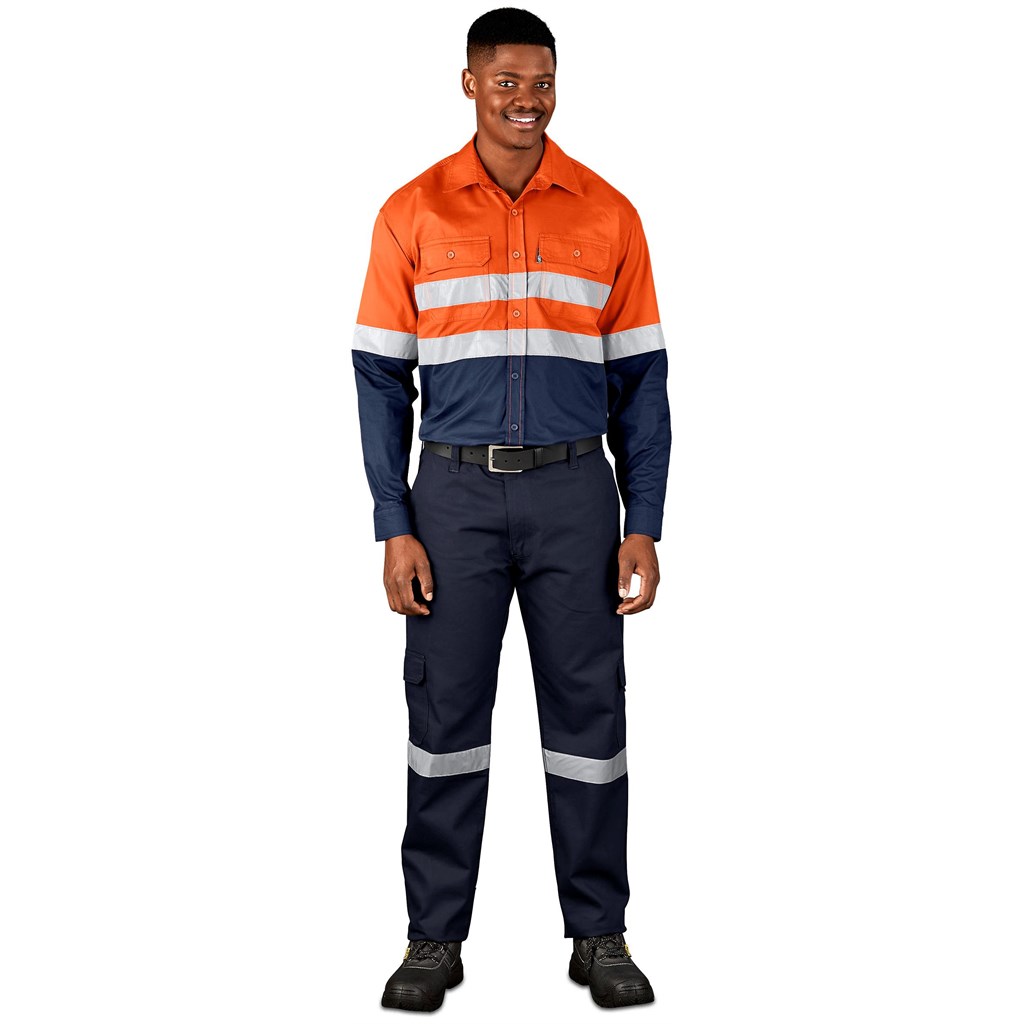 Access Vented Two-Tone Reflective Work Shirt - Image 7
