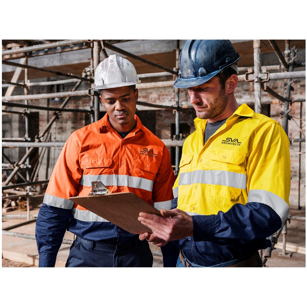 Access Vented Two-Tone Reflective Work Shirt - Image 10