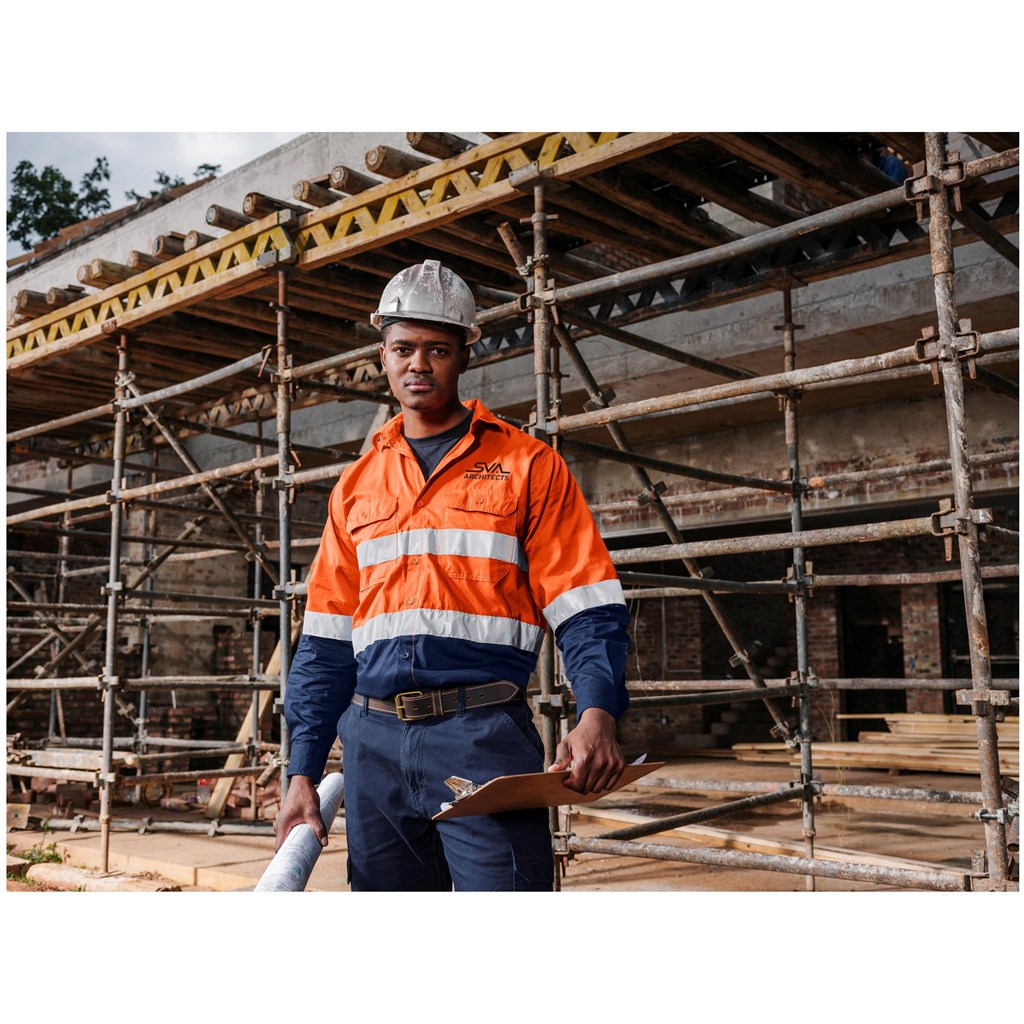 Access Vented Two-Tone Reflective Work Shirt - Image 2