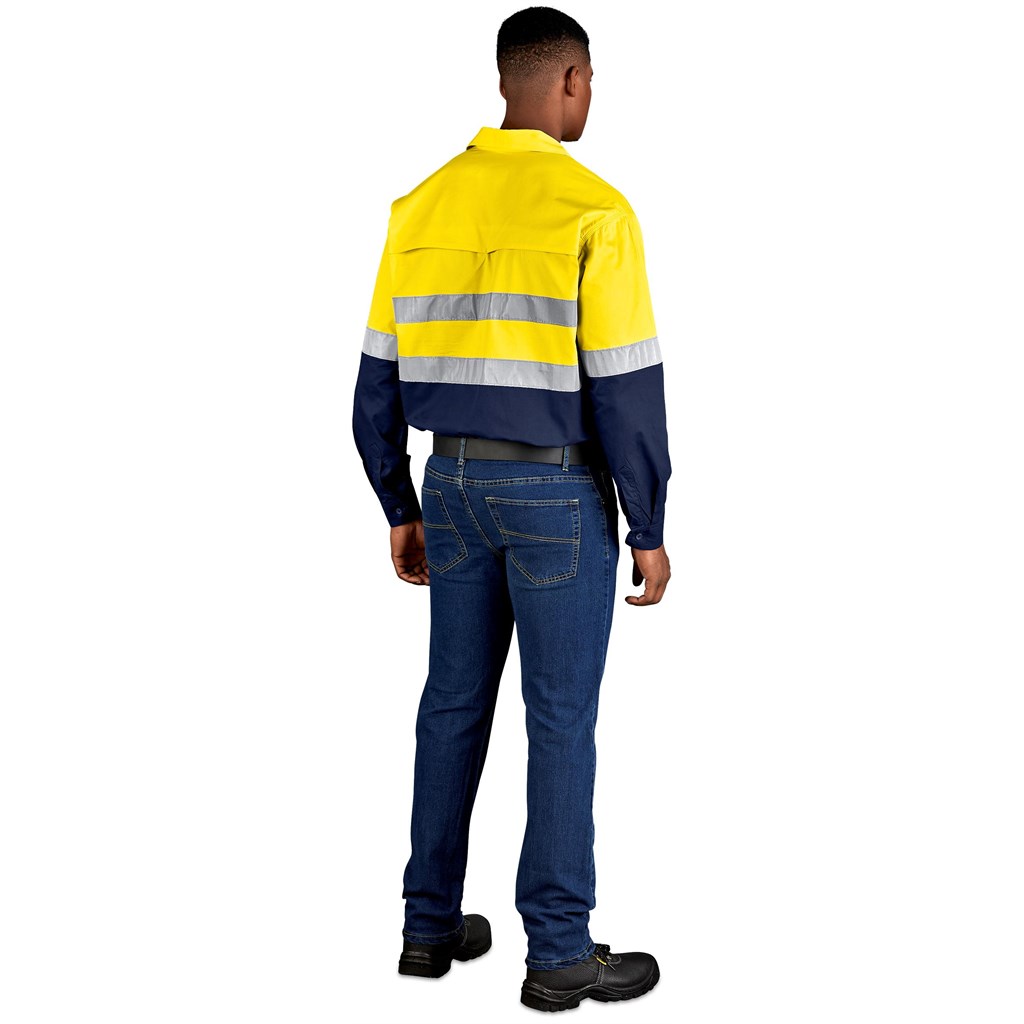 Access Vented Two-Tone Reflective Work Shirt - Image 6