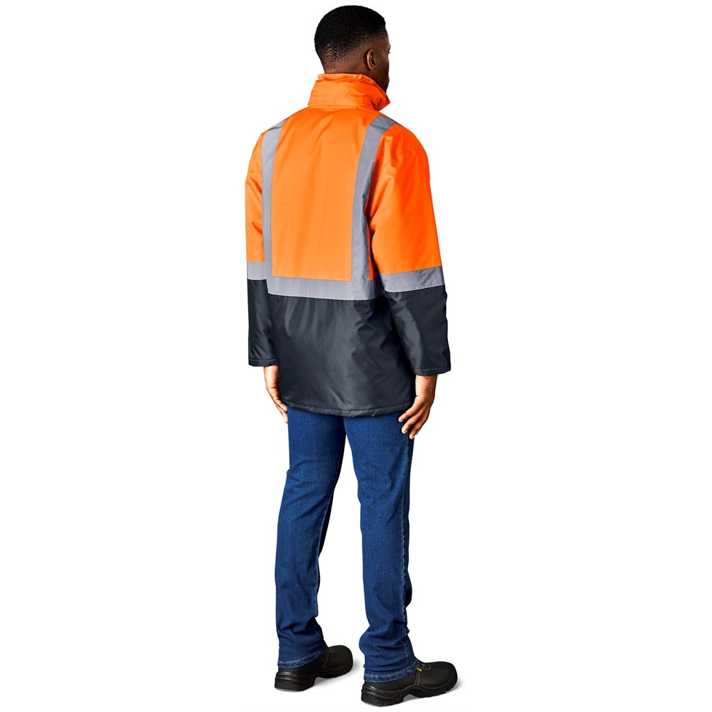 Hazard Padded Two-Tone Hi-Viz Reflective Jacket - Image 20