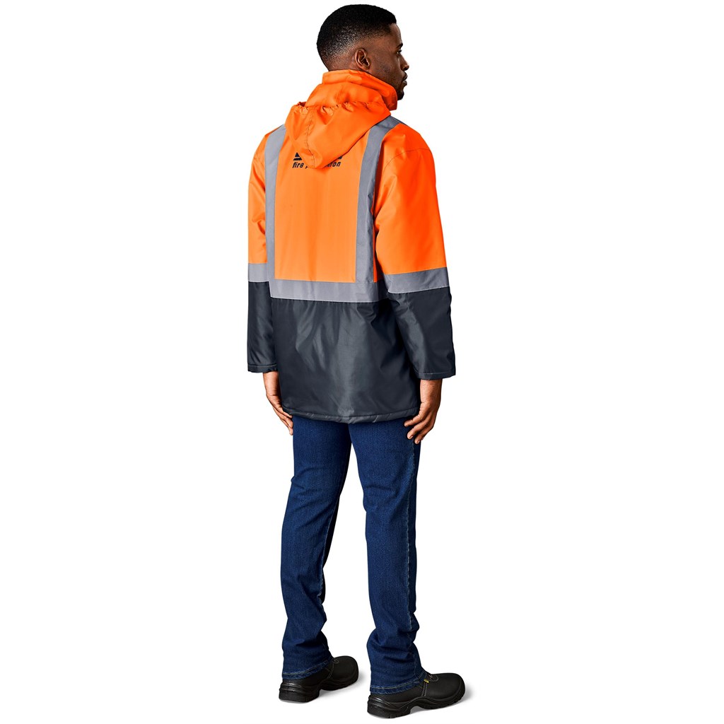 Hazard Padded Two-Tone Hi-Viz Reflective Jacket - Image 19