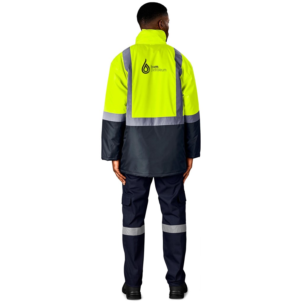 Hazard Padded Two-Tone Hi-Viz Reflective Jacket - Image 22