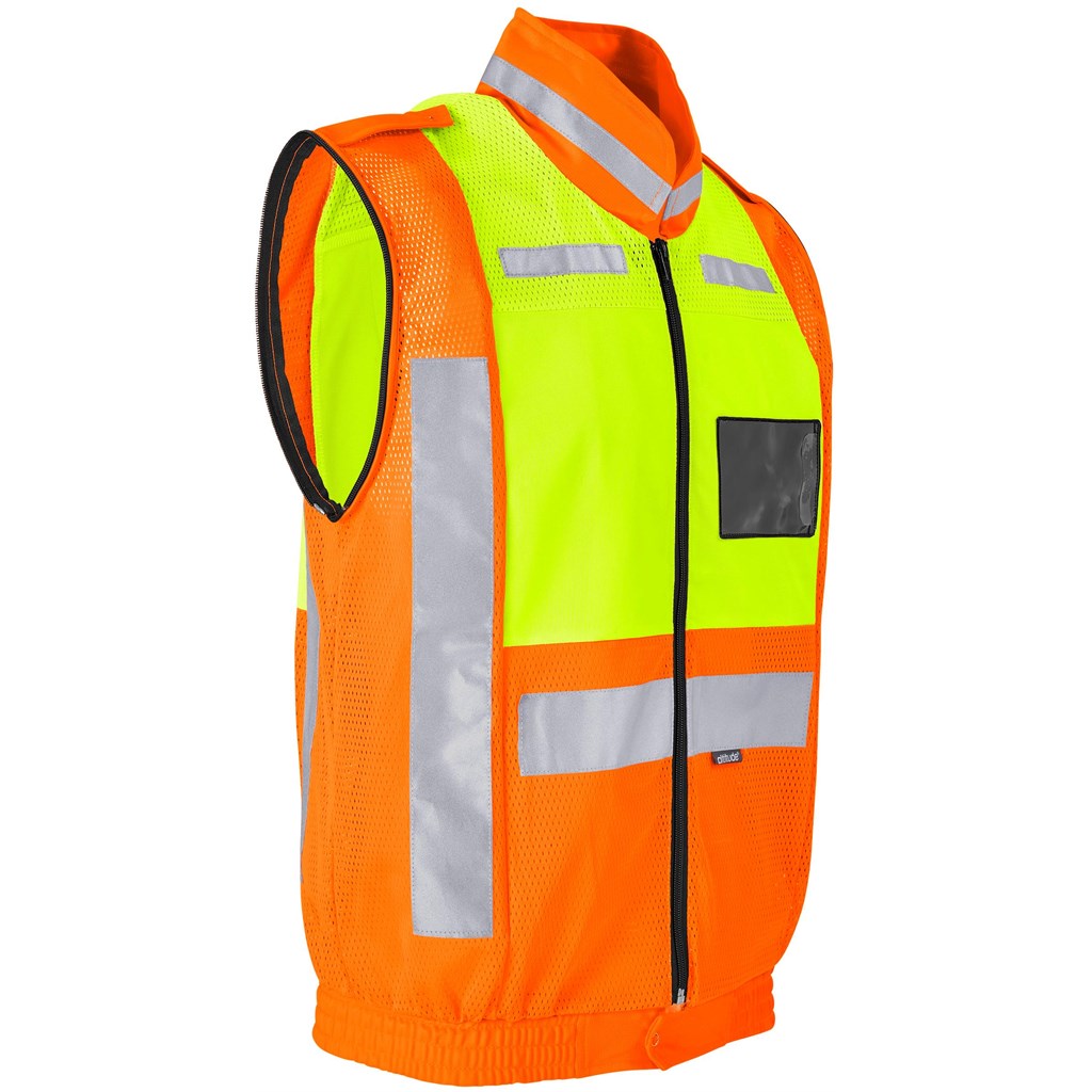 Metro Two-Tone Hi-Viz Reflective Zip-Off Jacket - Image 6