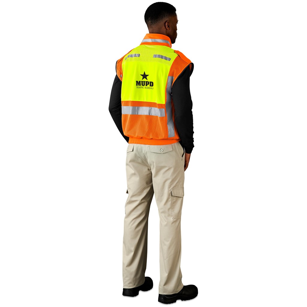 Metro Two-Tone Hi-Viz Reflective Zip-Off Jacket - Image 22