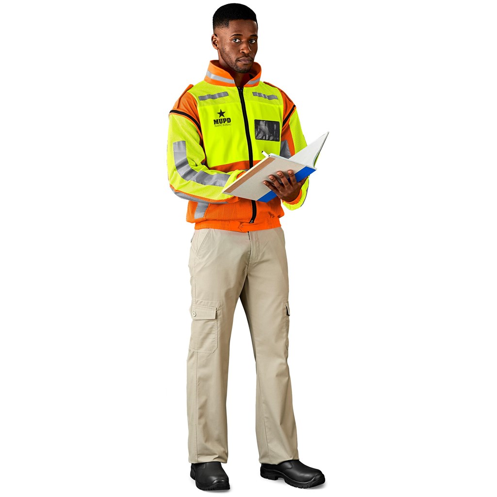 Metro Two-Tone Hi-Viz Reflective Zip-Off Jacket - Image 3