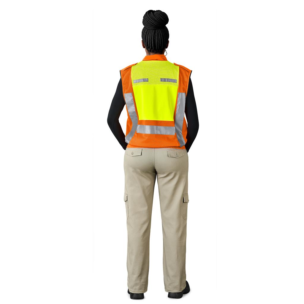 Metro Two-Tone Hi-Viz Reflective Zip-Off Jacket - Image 21