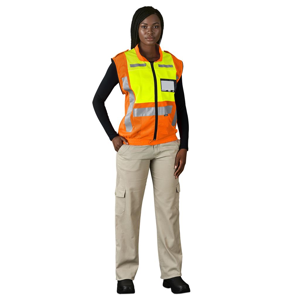 Metro Two-Tone Hi-Viz Reflective Zip-Off Jacket - Image 17
