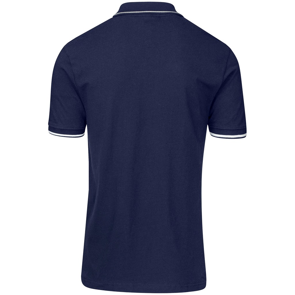 Mens Ash Golf Shirt - Navy - Image 5