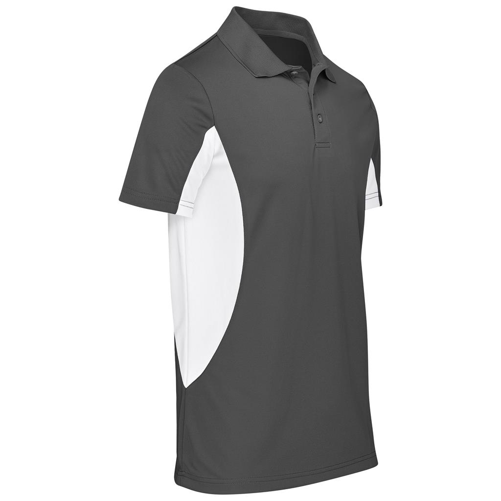 Kids Championship Golf Shirt - Grey - Image 2