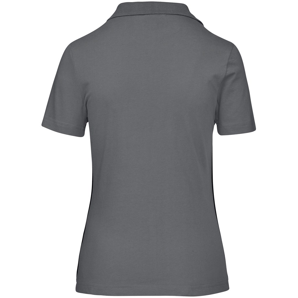 Ladies Galway Golf Shirt - Grey - Image 3
