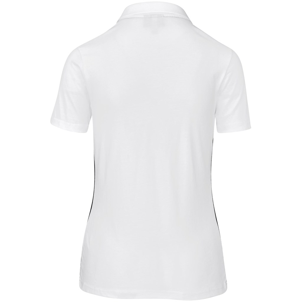 Ladies Galway Golf Shirt - White - Image 3