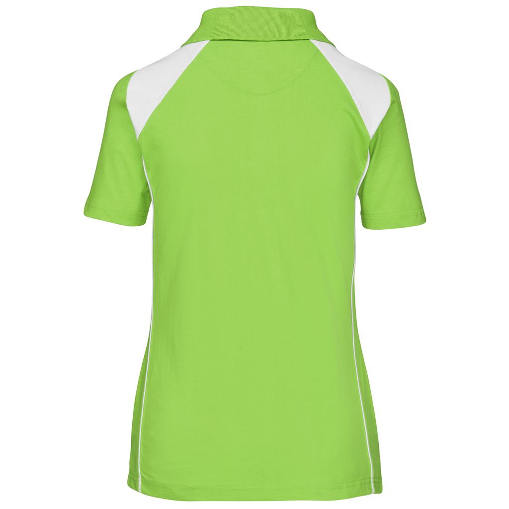 Ladies Infinity Golf Shirt - Lime - Image 3