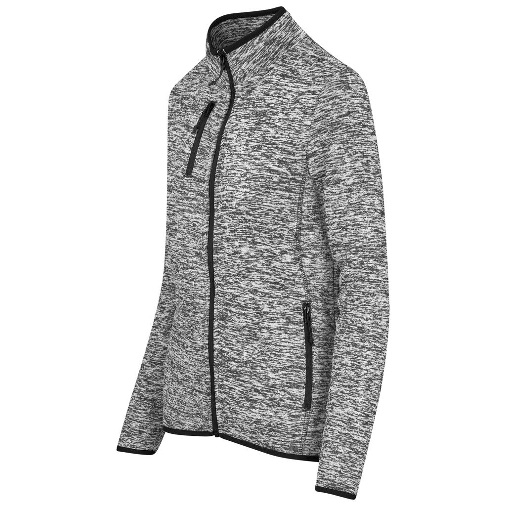 Ladies Paragon Fleece Jacket - Grey - Image 2