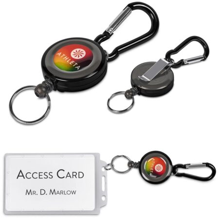 Altitude Swipe Retractable Badge Reel with Carabiner