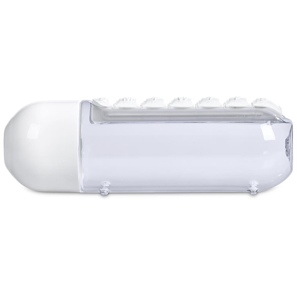 Altitude Vita-Stream Pill Box Plastic Water Bottle - 600ml - Image 18