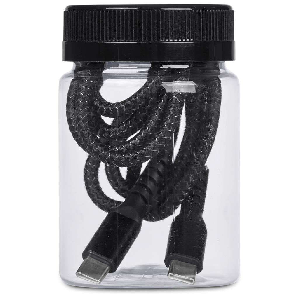 Altitude Nitty Fast Charge Type-C to Type-C Charging Cable in Jar - Image 7