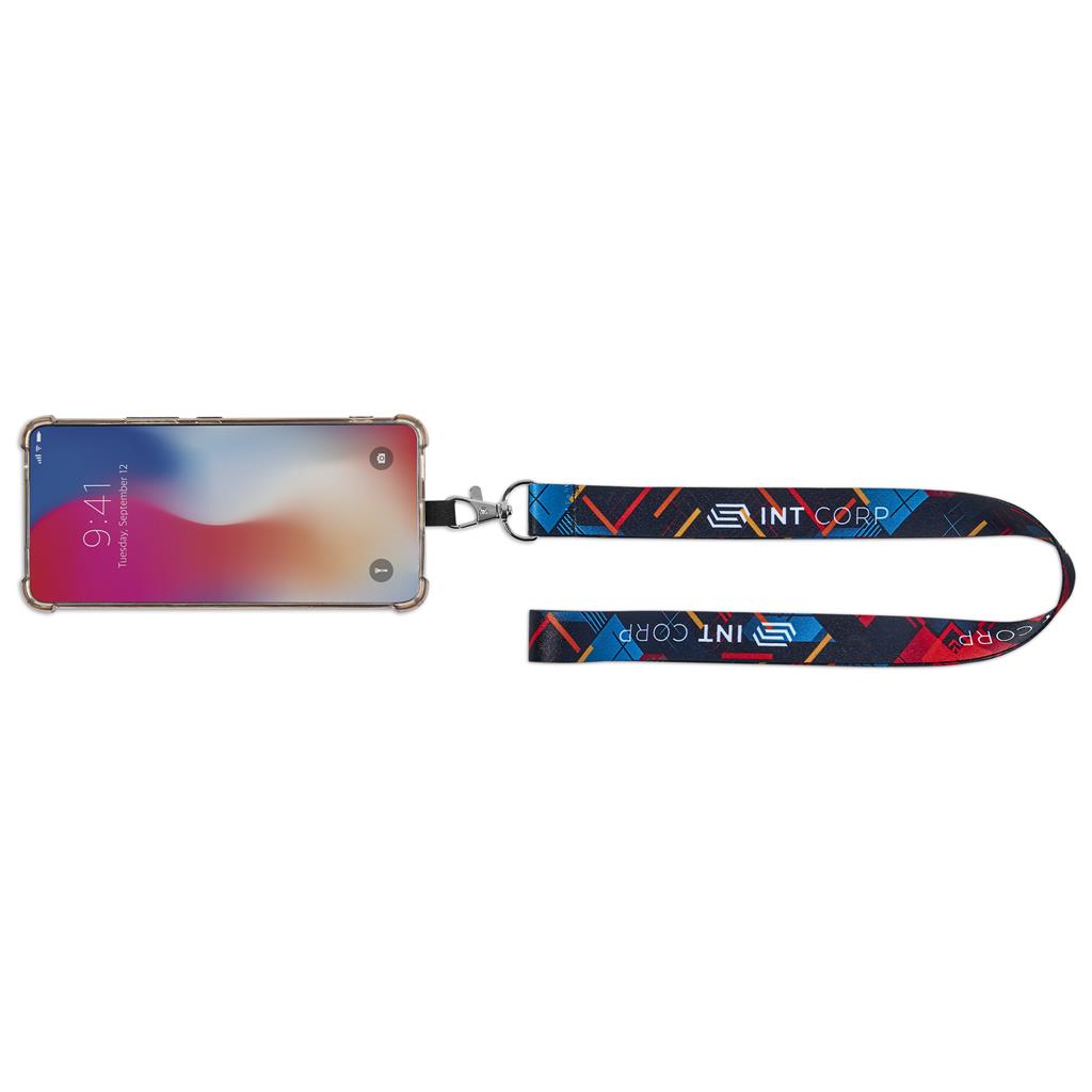 Altitude Firenze Double-Sided Sublimated Satin Phone Lanyard - Image 5