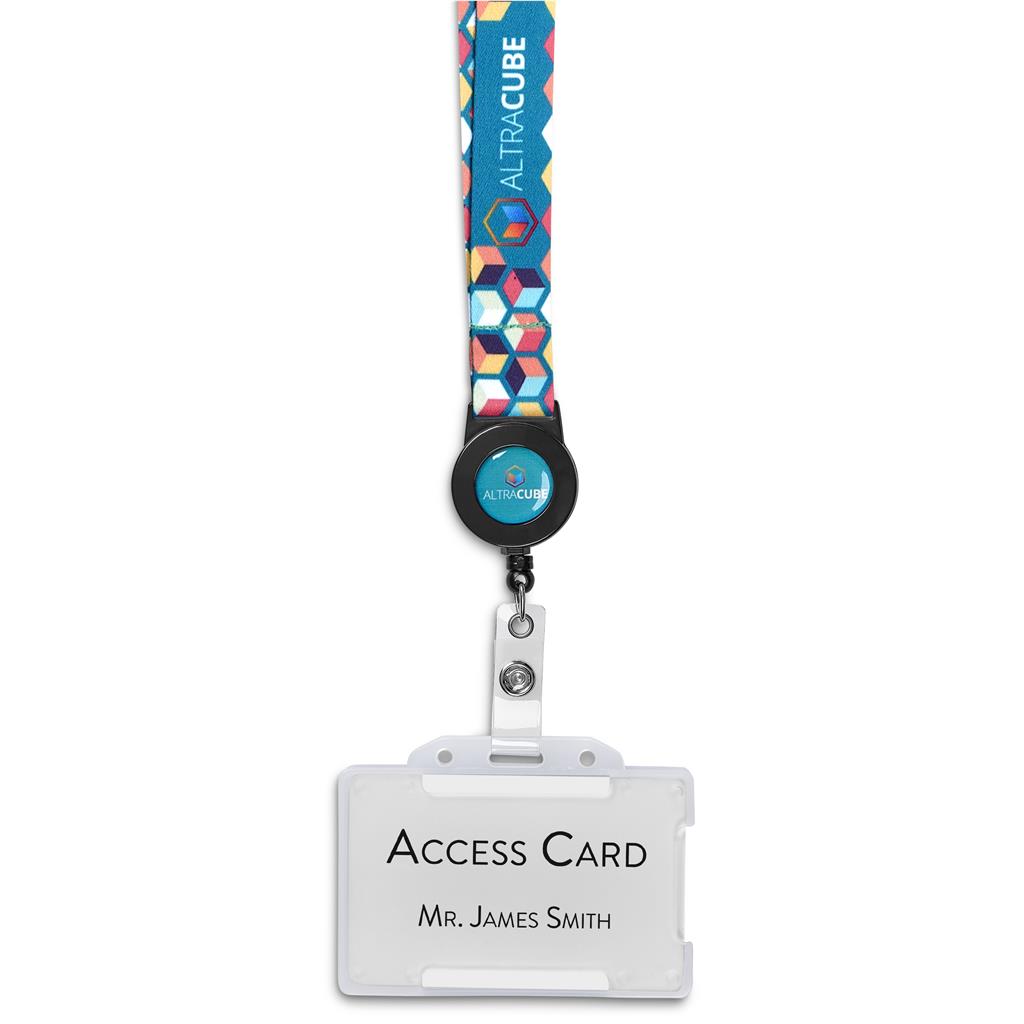 Altitude Badge Reel Single-Sided Sublimated Satin Lanyard - Image 12