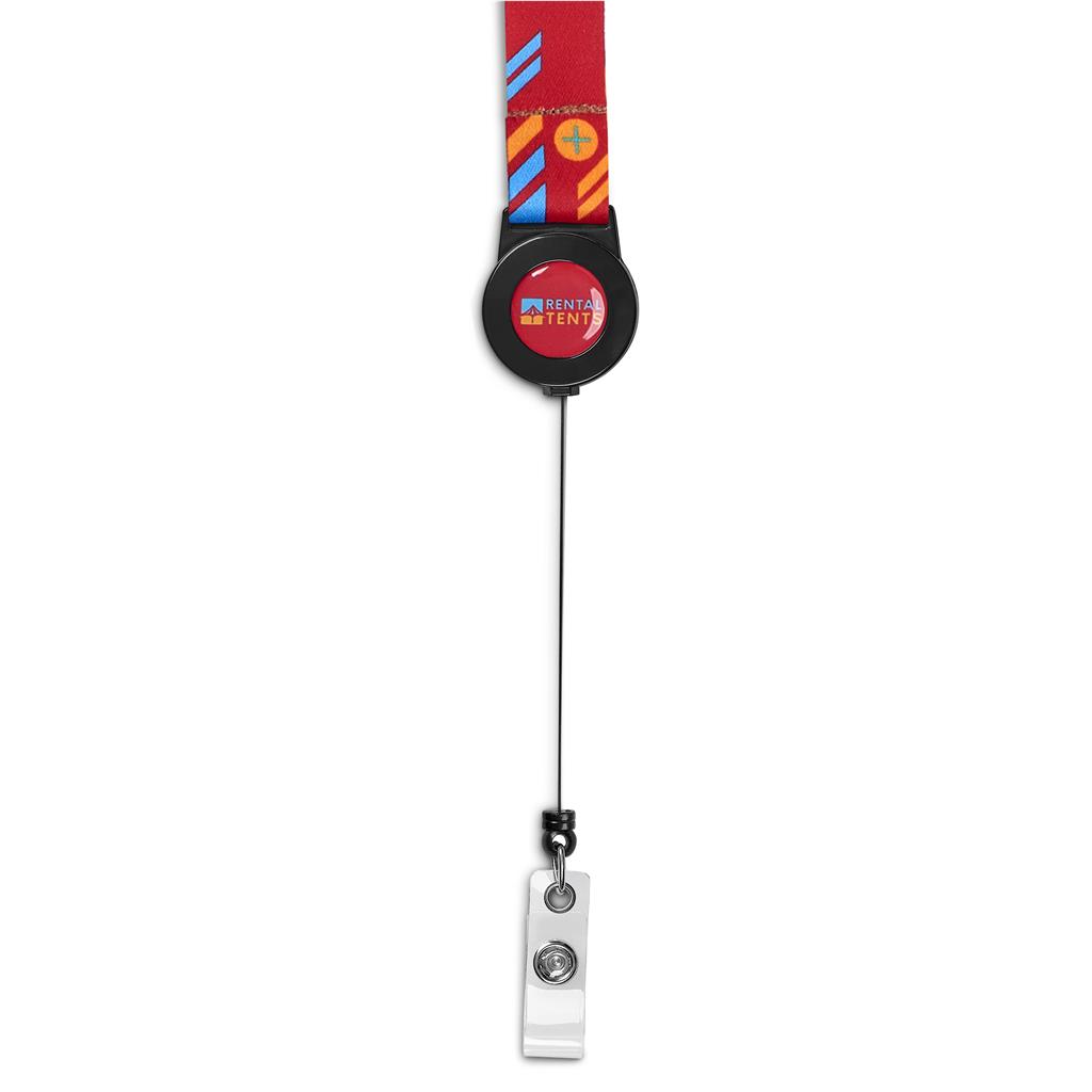 Altitude Badge Reel Single-Sided Sublimated Satin Lanyard - Image 5