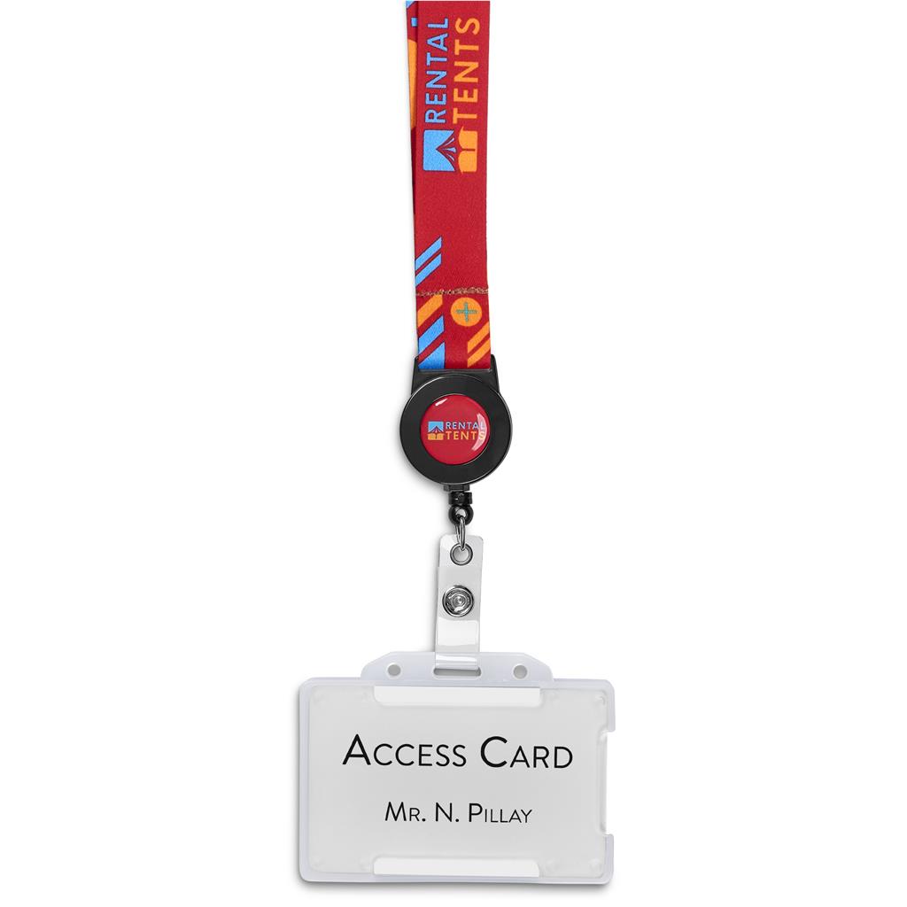 Altitude Badge Reel Single-Sided Sublimated Satin Lanyard - Image 14