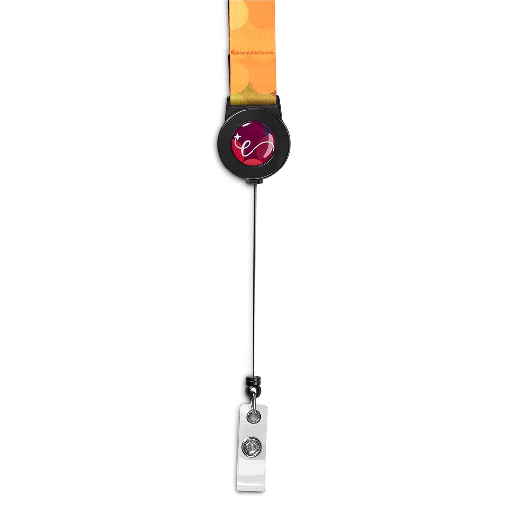 Altitude Badge Reel Double-Sided Sublimated Satin Lanyard - Image 3