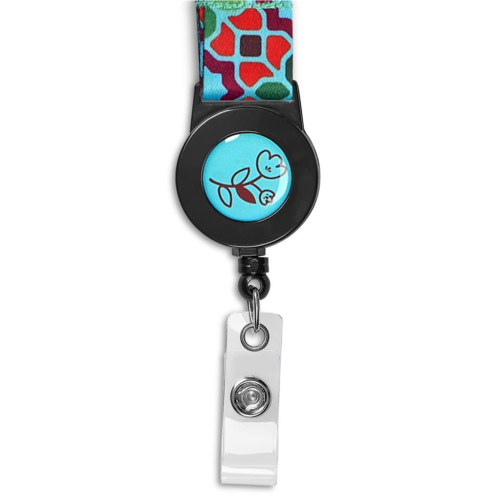 Altitude Badge Reel Double-Sided Sublimated Satin Lanyard - Image 4