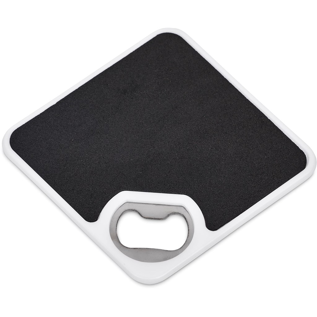 Altitude Sela Recycled Plastic Bottle Opener Coaster - Image 4
