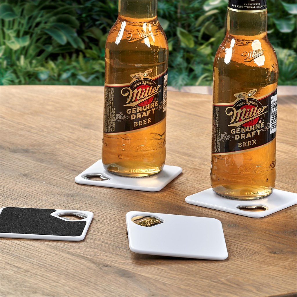 Altitude Sela Recycled Plastic Bottle Opener Coaster - Image 9