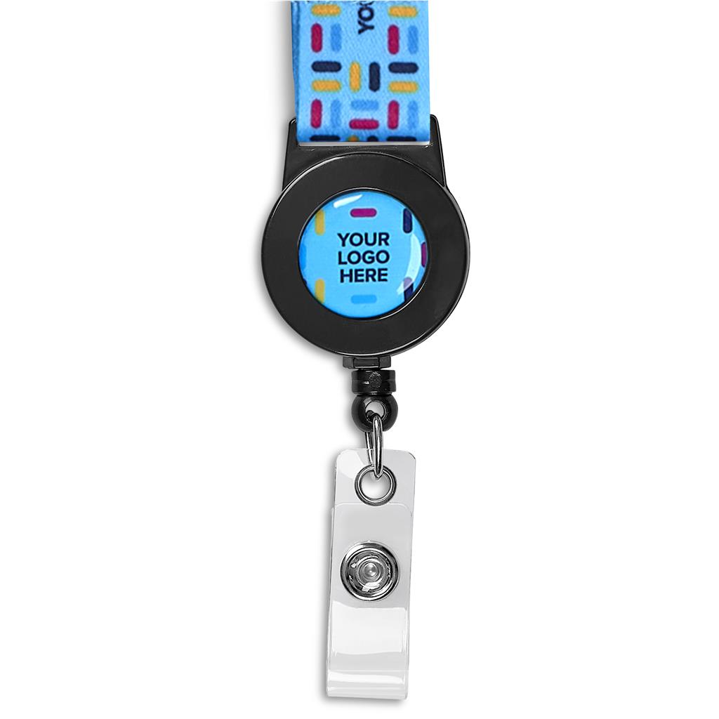 Altitude Sample Retractable Badge Reel Single-Sided Sublimation Satin Lanyard - Image 11