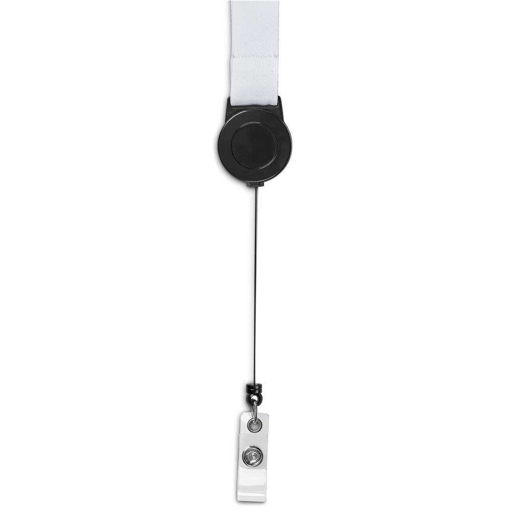 Altitude Sample Retractable Badge Reel Single-Sided Sublimation Satin Lanyard - Image 3