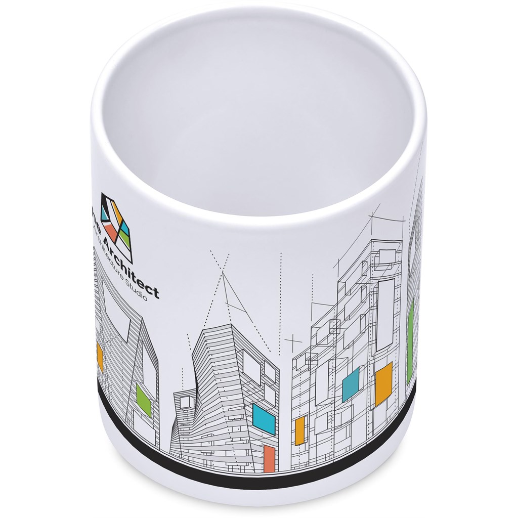 Altitude Mural Sublimation Ceramic Stationery Cup - Image 11